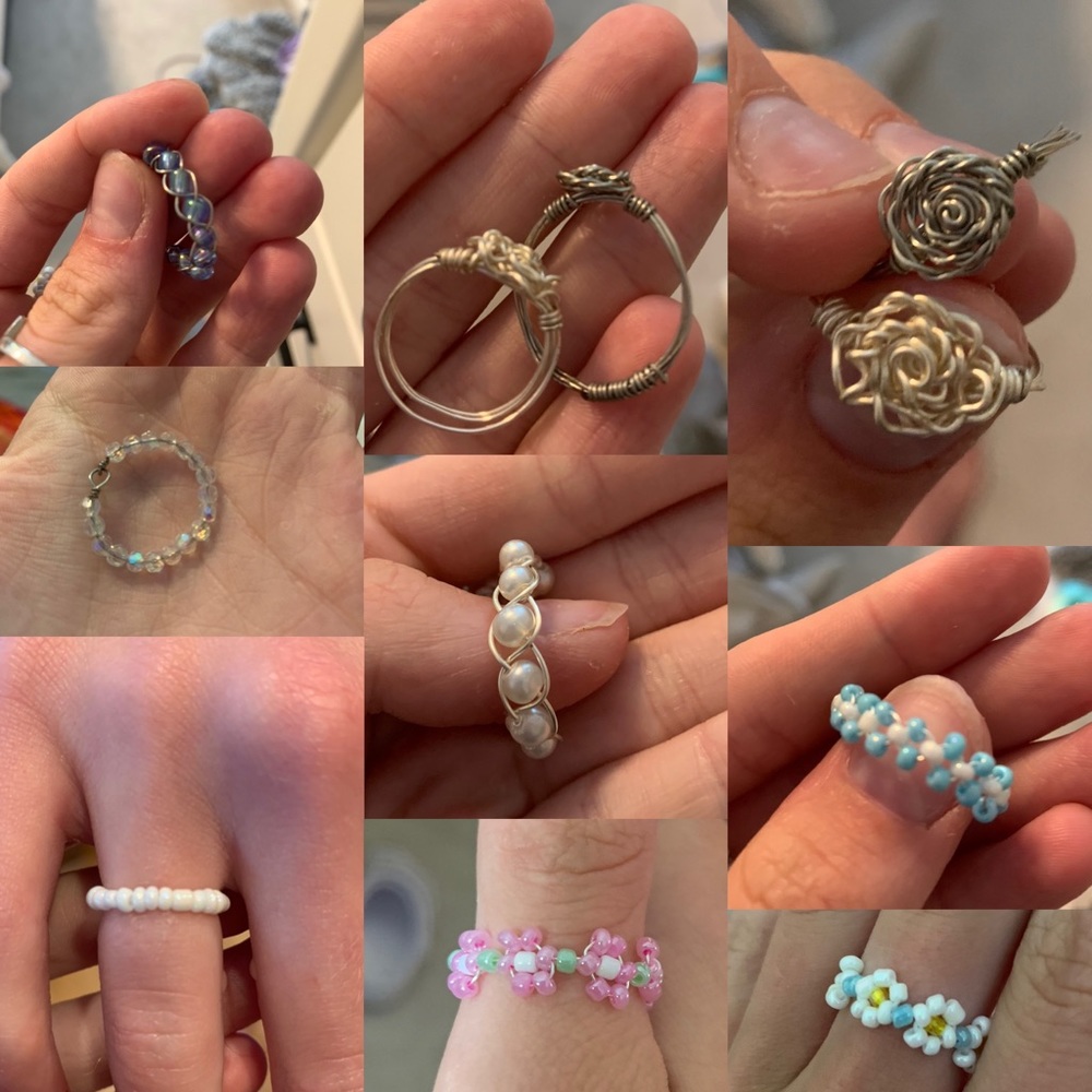 Custom handmade rings!!